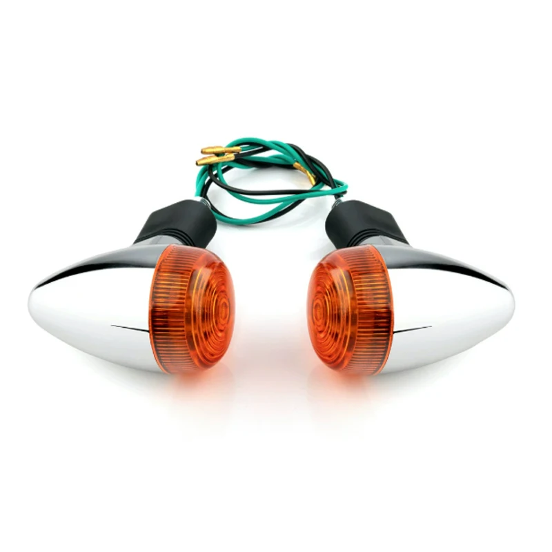 Universale M10 12V Moto Indicatori di direzione Luci Indicatore Lampada Per Cafe Racer XV125 400 250 VTX1300 Indicatori di direzione luce 4