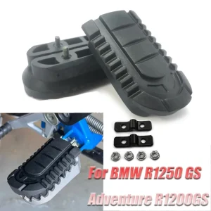 Moto Poggiapiedi Pedali Poggiapiedi In Gomma Per BMW R1250GS ADV R 1250 GS F650GS R1200GS R 1200 GS 1