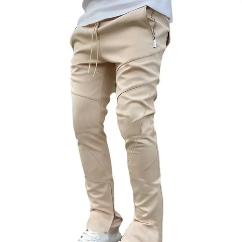 Pantaloni sportivi da uomo coreano autunno pantaloni alla caviglia agganciato borsa da scuola sottile elasticizzata marchio di moda pantaloni lunghi casual da corsa 2