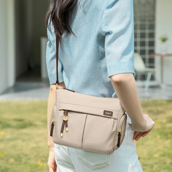 GOLF Borsa a tracolla da donna Borsa a tracolla in nylon Lady Secchio Mini Borsa a tracolla Borsa Borsa da giardino di nuova moda Borsa a tracolla da donna 5
