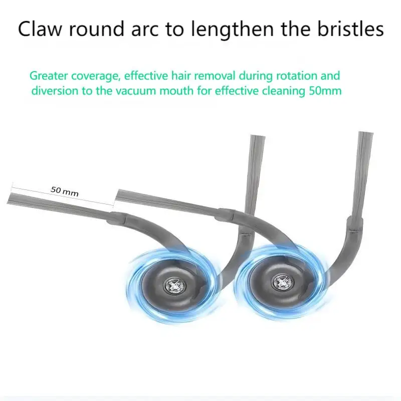 Adatto per (Roborock Qrevo Edge / EdgeC / Edge S5A / 5V1 / Curv) Parti per aspirapolvere Rullo principale Spazzola laterale Filtro Hepa Sacchetto per la polvere in tessuto 5