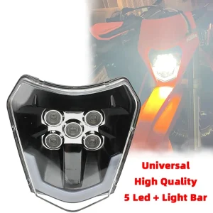 Moto HA CONDOTTO LA Luce Wick Faro Della Lampada Del Faro Per KTM EXC XC XCF XCW XCFW SX SXF SXS 125 150 250 350 450 530 690 Enduro 1