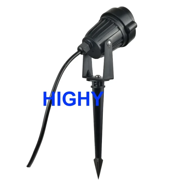 Nuove luci impermeabili da 5 W Lampada da prato a LED DC12V Faretto da paesaggio IP65 110 V 220 V Lampade per illuminazione esterna Luce a punta per giardino 5