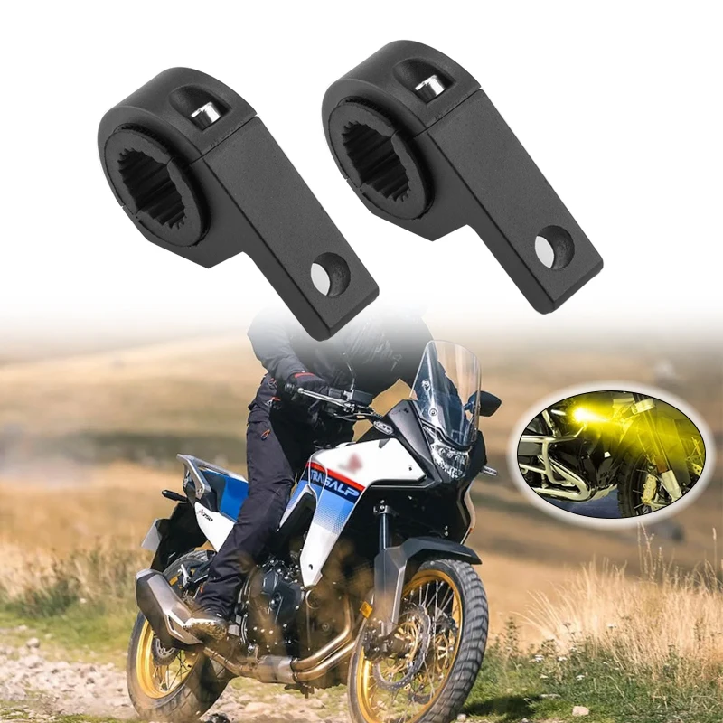 Supporto fendinebbia per Honda XL750 XL 750 Transalp 750 2023 2024 morsetti per barra luminosa a LED per moto staffe Kit di montaggio per morsetto per tubo 1