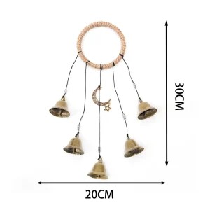 Ciondolo campana vento benedizione complessa campana in bronzo decorazione campana vento 1