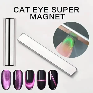 Nail Art Cat Eye Gel Penna magnetica forte per smalto gel 3D Cat Eye Unghie Pittura Bastone magnetico a doppia estremità Strumenti di progettazione fai da te 1