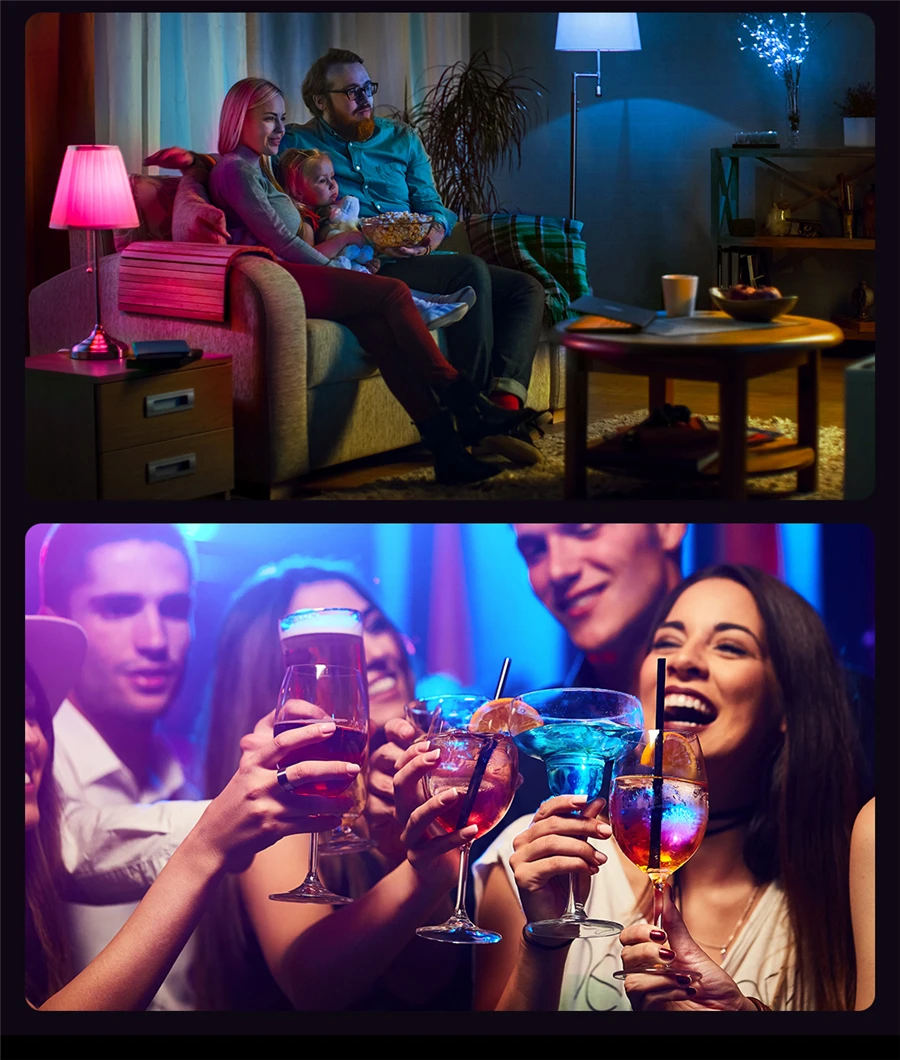 Yeelight Smart LED W3 Lampadina E26/E27 WiFi Collegare la luce intelligente 850lm/900lm Controllo APP per mi Home Alexa Google SmartThings IFTTT 2