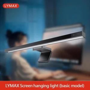 Lymax Lampada a sospensione per schermo Lampada da scrivania intelligente funzionante Luce anti-blu Sorgente luminosa asimmetrica Protezione per gli occhi Lampada per monitor del computer 1