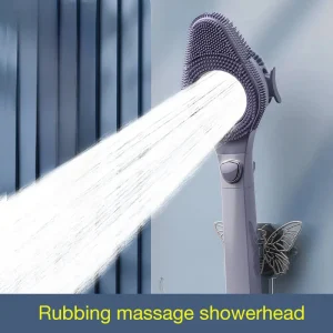 Soffione doccia potenziato a pressione, scaldabagno domestico pressurizzato, soffione massaggiante per doccia da bagno, set doccia a pioggia super resistente 1