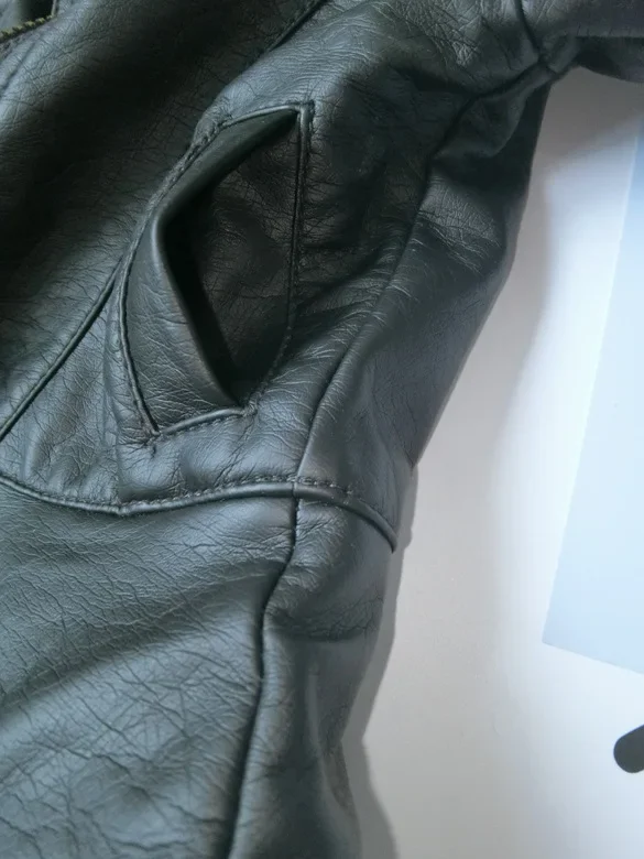 Moda Bambini Neonate Giacche in pelle Cappotto in PU per capispalla per neonati Vestiti per neonate per bambini Abbigliamento per neonati 4