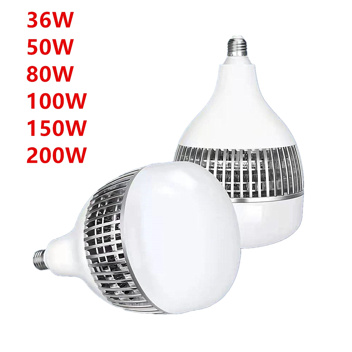 E26 E27 E39 E40 lampadina a Led 220v Lampara lampadine a Led ad alta potenza 30W 50W 100W 150W 200W illuminazione per lampada da Garage industriale domestica 1