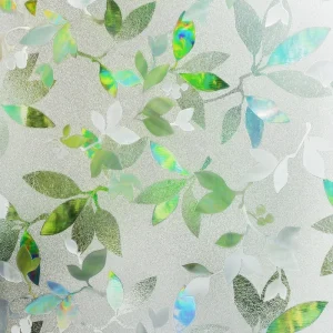 Pellicola per la Privacy della finestra pellicole per finestre statiche vinile 3D decalcomanie per finestre adesivi per finestre pellicola per finestre arcobaleno per porte in vetro calore Anti UV 1