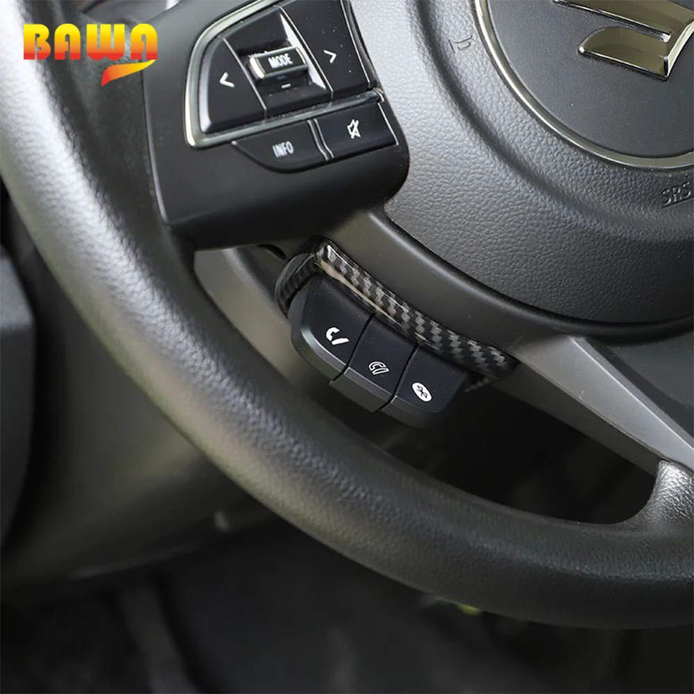 BAWA ABS Car Phone Button Trim Frame Cover per Suzuki Jimny 2019 2020 2021 2022 2023 2024 accessori interni per auto 4