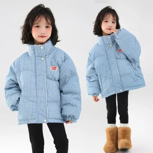 Bambini Addensare Cappotto Ragazze Caldo Parka Inverno Cotone Imbottito Giubbotti Autunno Bambini Tuta Sportiva a maniche lunghe Teen Cerniera Magliette e camicette 5-14Y 1