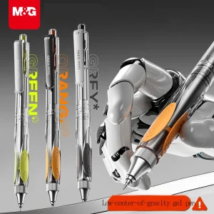 Penna gel M&G nuovo stile da 0,5 mm per forniture di cancelleria per ufficio e scuola Penna a inchiostro gel per scrittura liscia 1