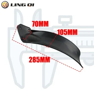 Parafango ammortizzatore posteriore moto parafango per KT65 Motocross Dirt Bike Pit Bike parti del motociclo parafango impermeabile 1