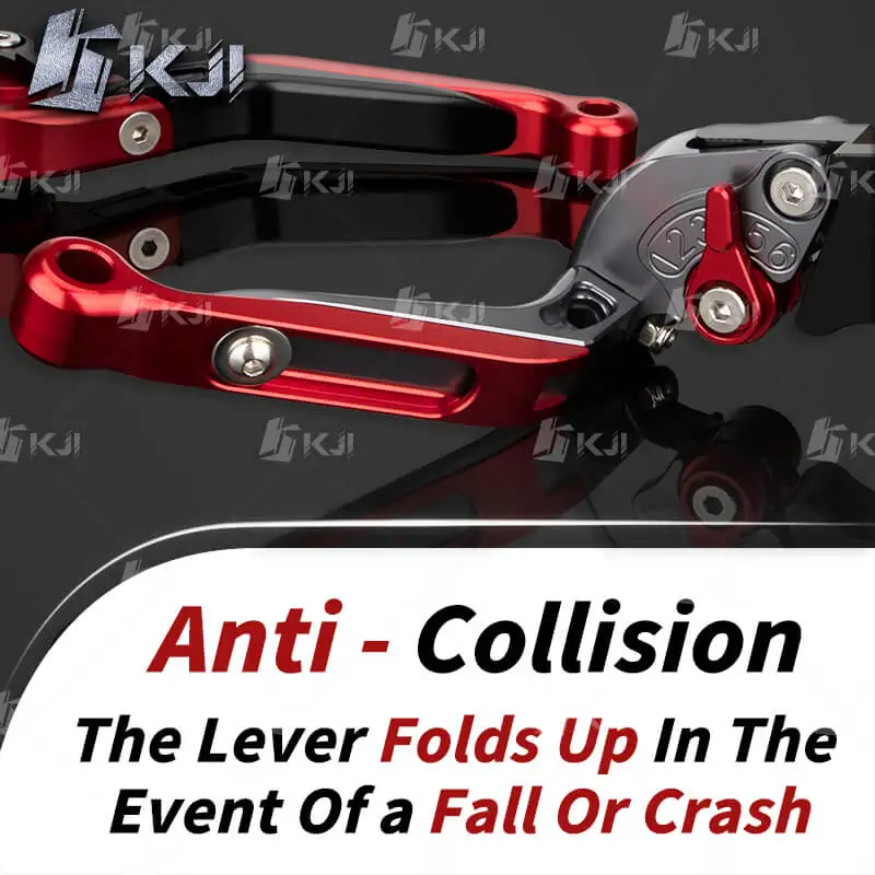 Per Honda CB125F CB 125F 2014-Quest'anno Kit Leve Freno e Frizione Regolabili Technology Leva Freno Frizione con Selettore 3