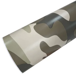 Premium Desert Camouflage Vinyl Wrap Roll Fogli di pellicola adesiva a rilascio d'aria Lamina da imballaggio per decalcomanie per auto 1