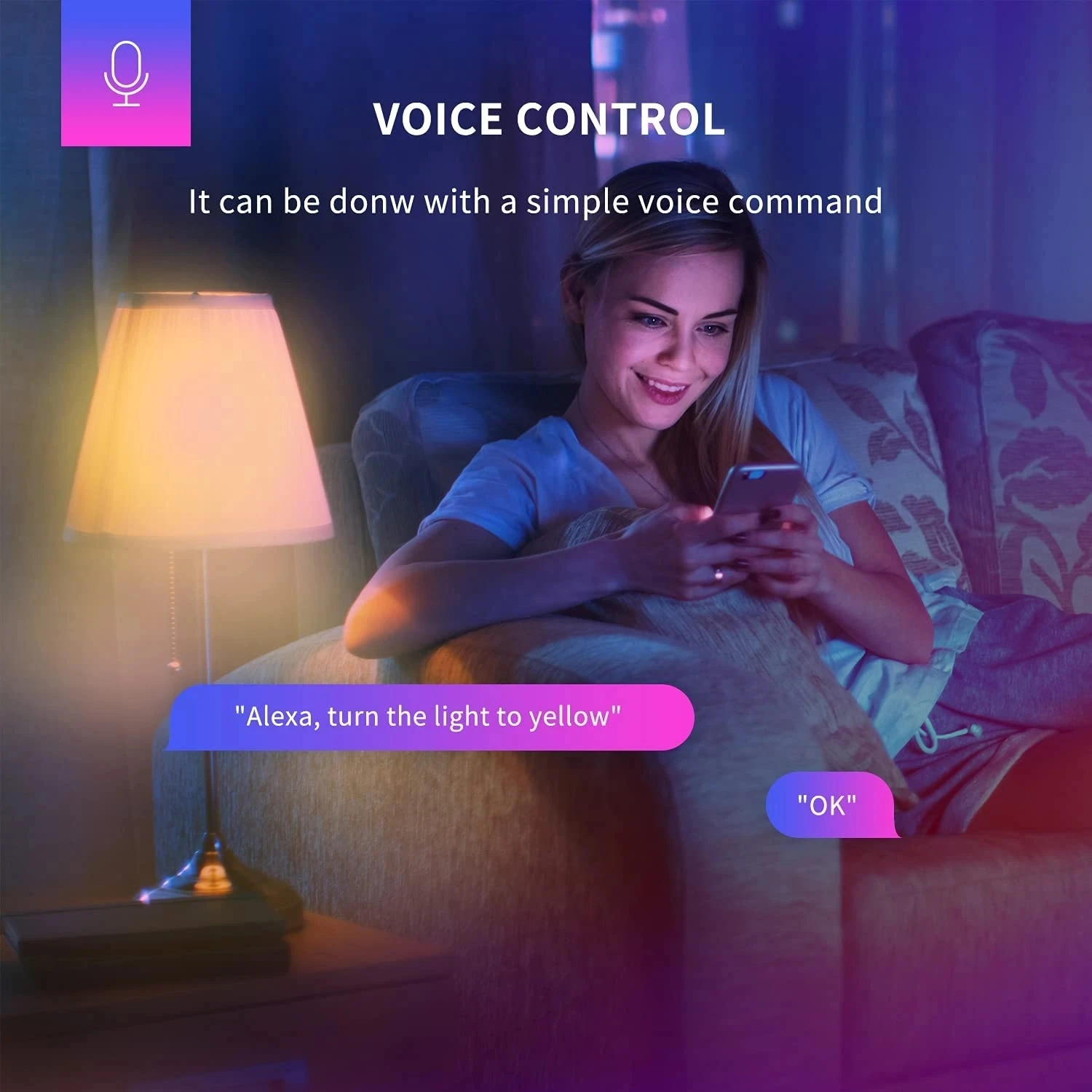 Yeelight Smart LED W3 Lampadina E26/E27 WiFi Collegare la luce intelligente 850lm/900lm Controllo APP per mi Home Alexa Google SmartThings IFTTT 5