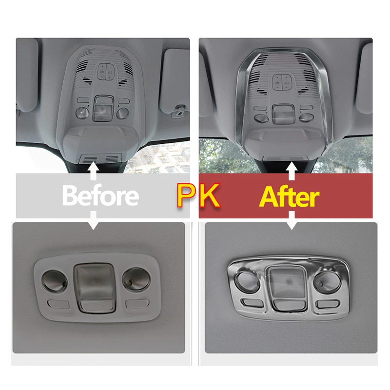 Anteriore Posteriore Della Lampada di Lettura Della Copertura Per Peugeot 3008 5008 GT 3008GT 5008GT 2016 2017 2018 2019 2020 2021 2022 2023 Accessori Auto 2