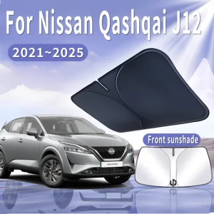 Auto Visiera Parasole Per Nissan Qashqai J12 2021 ~ 2025 2022 2023 2024 Parabrezza Anteriore Parasole Isolamento Termico Estate Accessori Auto 1