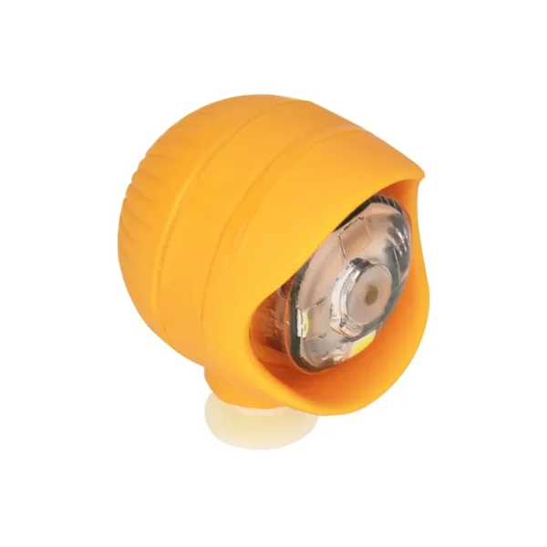 2 pezzi luci per scarpe a LED ciondoli accessori decorativi per passeggini notturni equitazione escursionismo passeggiate per cani scarpe ciondoli mini fari per coccodrillo 5