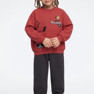2025 Autunno Costume Ragazzi Abiti a maniche lunghe Cartoon Felpe Pantaloni casual larghi 2 pezzi Set Bambini Nuovo design Tute 1
