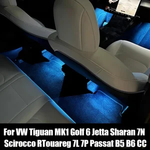 Per Volkswagen VW Tiguan MK1 Golf 6 MK6 Sharan 7N Touareg 7L 7P Passat B5 B6 CC Jetta Scirocco R Auto Trepane Luci Accessori 1