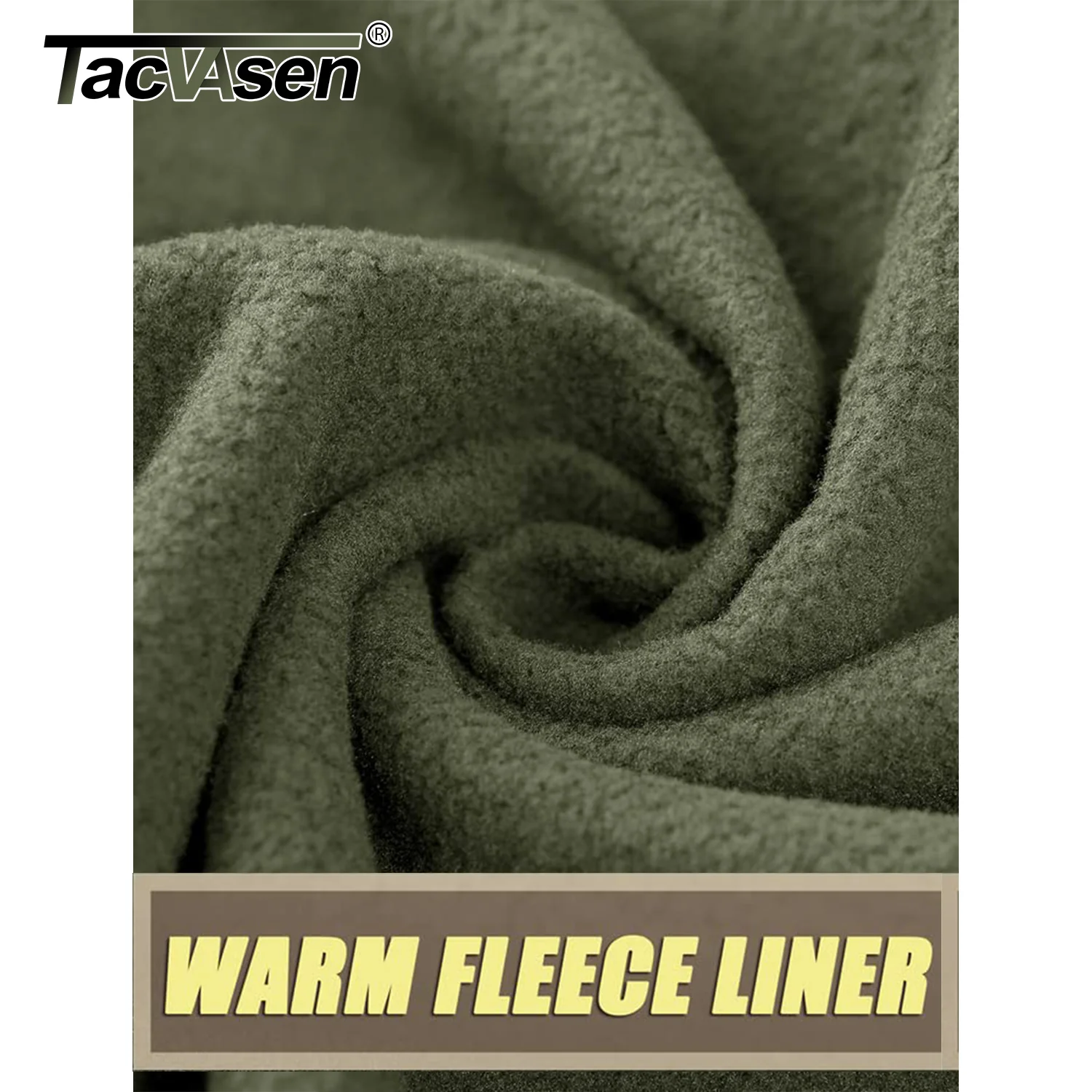 Giacca foderata in pile impermeabile TACVASEN con tasche con cerniera giacche da lavoro da trekking con cappuccio Softshell da uomo Outdoor giacca a vento 6