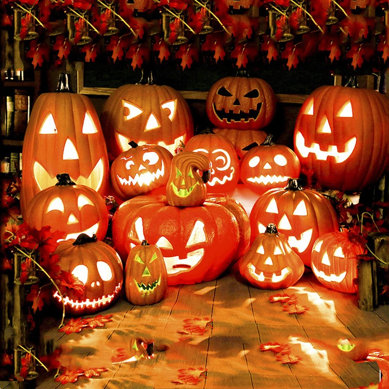 Decorazione di Halloween zucca luci a Led accessori per Festival Outdoor Yard/garden Decor Horror Party Scream Ghostface Halloween 2