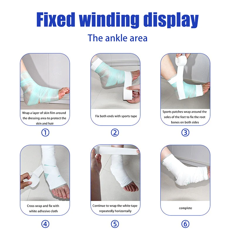 Nastro sportivo professionale per atleti Bendaggio da allenamento Nastro da polso da boxe Calcio Basket Accessori per attrezzature protettive 2