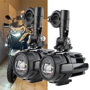 Luci ausiliarie LED Spot Fendinebbia di guida per R1200GS F800GS K1600 Fendinebbia universali per moto 40W 6000K 1