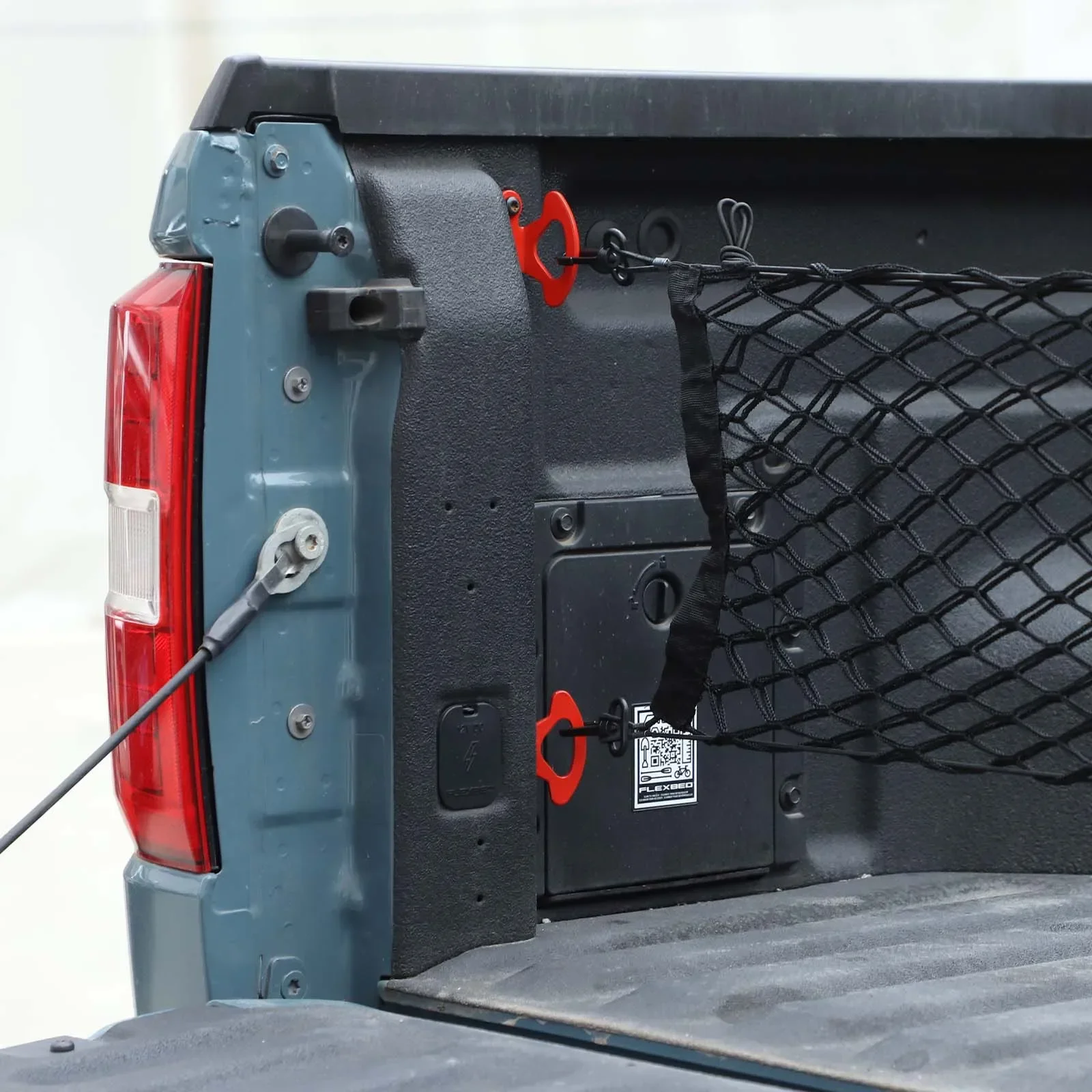 Per Ford Maverick 2022-2024 Ancoraggio di ancoraggio per camioncino Letto Cargo Box Gancio Corda Fibbia fissa Accessori per la modifica dell'auto 3