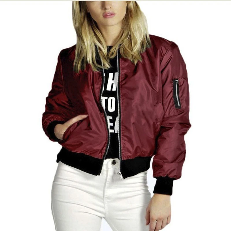 2024 autunno inverno moda donna nuova giacca slim casual girocollo tinta unita cerniera femminile senza giacca con cappello capispalla 2