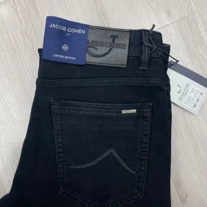 OECHSLI Jeans in cotone spesso da uomo 2025 Autunno Inverno nuovo ricamo business caldo comfort casual dritto Pantaloni di grandi dimensioni 30-40 1