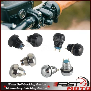 Interruttore manubrio moto testa indicatore di direzione clacson Start Kill pulsante interruttore di controllo manuale per Harley Yamaha Chopper Bobber 1