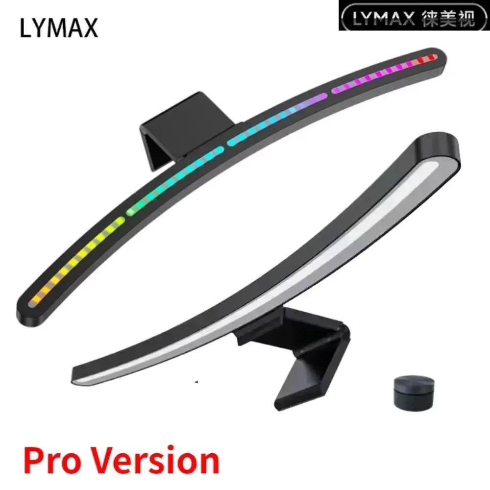 Youpin LYMAX Monitor per computer Lampada da tavolo Schermo curvo Lampada da scrivania Oscuramento Eye-Care Musica sensibile al suono Hang Gaming Light pro 1
