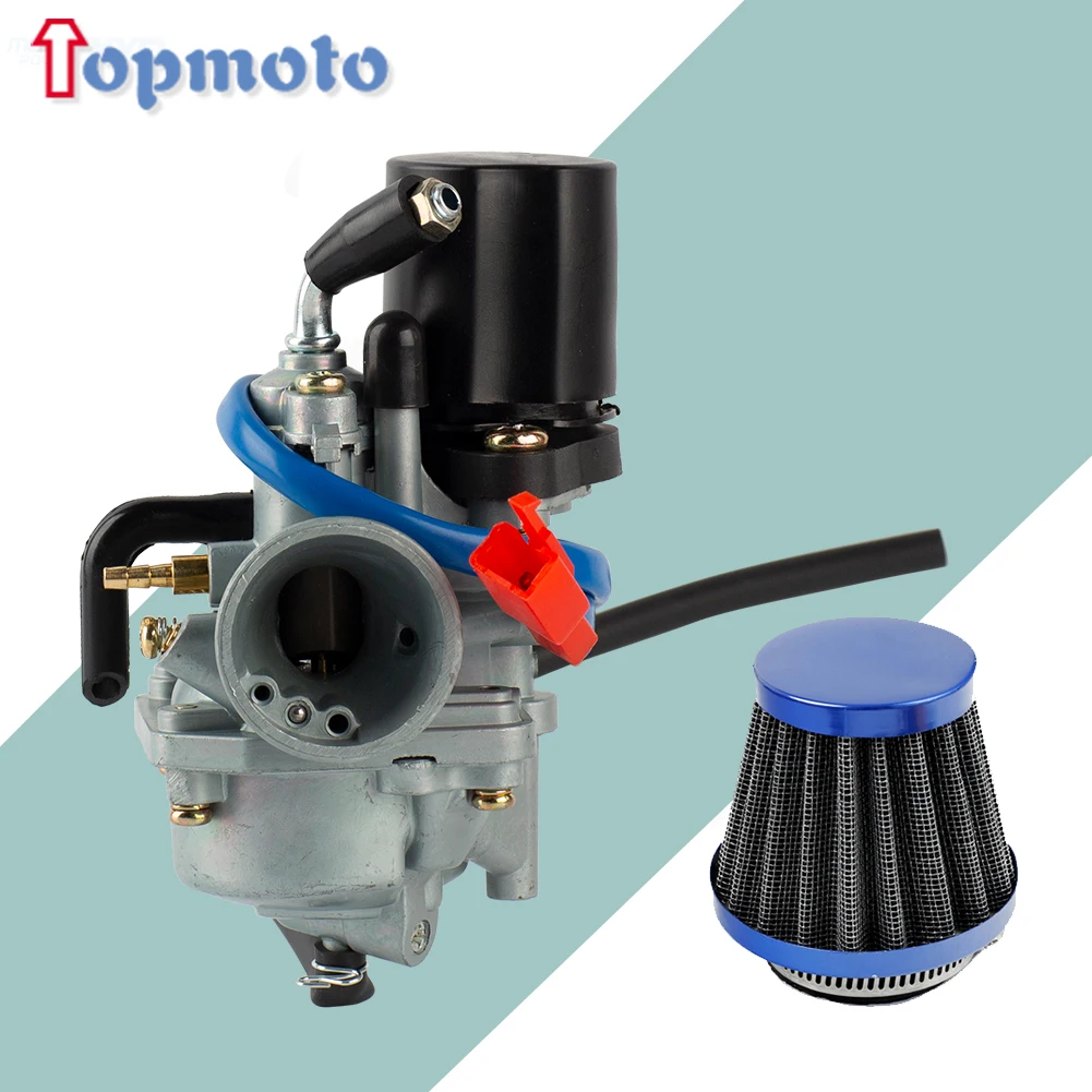 Jog50 Carburatore Per Yamaha Jog 50 50cc JOG90 PZ19J 19mm 2 Tempi 1E40QMB Moto Scooter Carburatore Con Filtro Aria 6