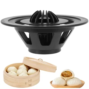Baozi Maker Machine Food-Grade Pasticceria fai da te Torta Stampo per gnocchi Casa affidabile Baozi Bun Stampo Strumento per pasticceria per principianti 1
