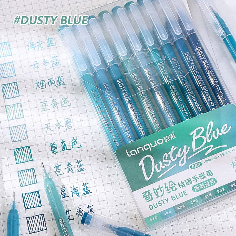 9/45/72/99 colori/set penna gel neutra multicolore 0,5 mm manuale colorato penne studente scrittura pittura disegno arte di cancelleria 4