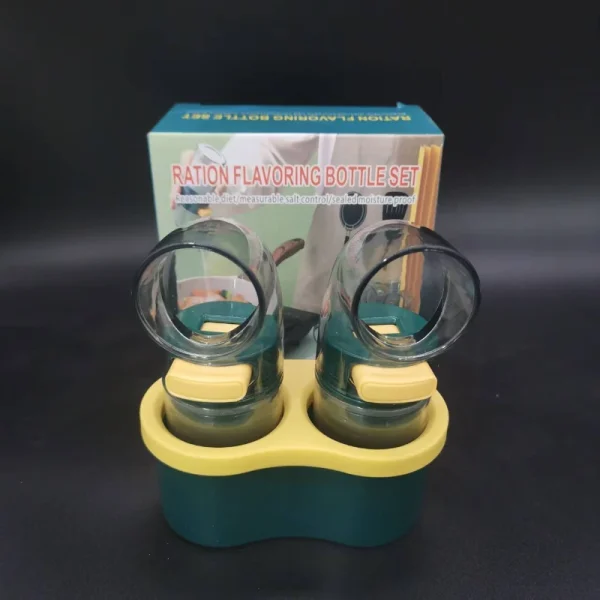 Bottiglia di condimento da cucina Controlla il sapore Spice Shaker Barattolo di sale Cucine Accessori Strumenti Gadget Sala da pranzo Bar Casa 6