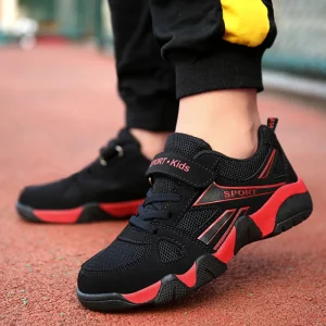 Scarpe da ginnastica per bambini Scarpe casual traspiranti in mesh da passeggio Scarpe sportive per ragazzi Scarpe da corsa leggere per bambini all'aperto 1