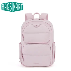 BAGSMART Zaino per laptop Borsa da viaggio casual da donna di grande capacità Zaino per scuola universitaria per ragazzi e ragazze 1