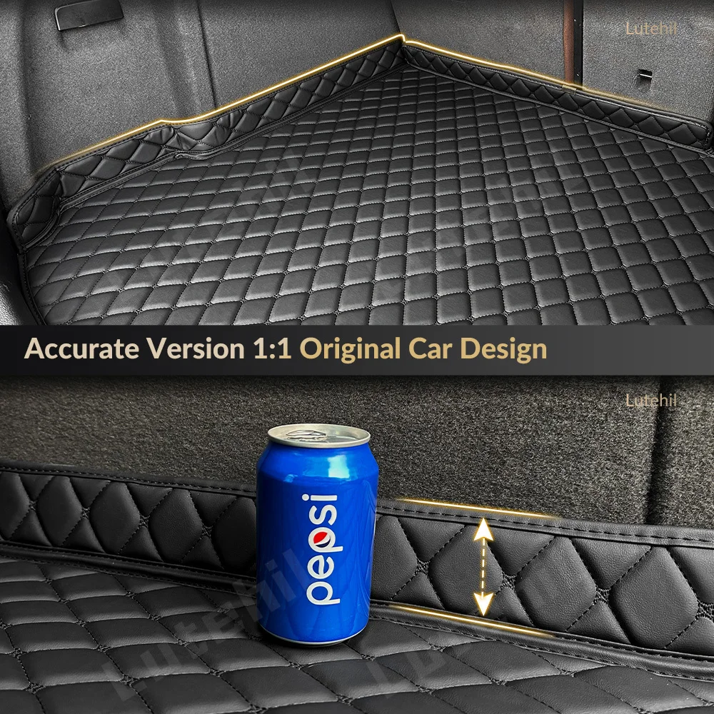 Per A4 B9 Allroad/Avant/Sedan 2017-2024 23 22 21 20 19 18 MK5 Lutehil 3D Bagagliaio di un'auto Zerbino Cargo Liner Tappeto Accessori Interni 4