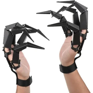 Guanti da dito articolati di Halloween flessibile divertente giocattolo flessibile Costume Party Ghost Claw modello a mano Halloween Party Decor Gift 1