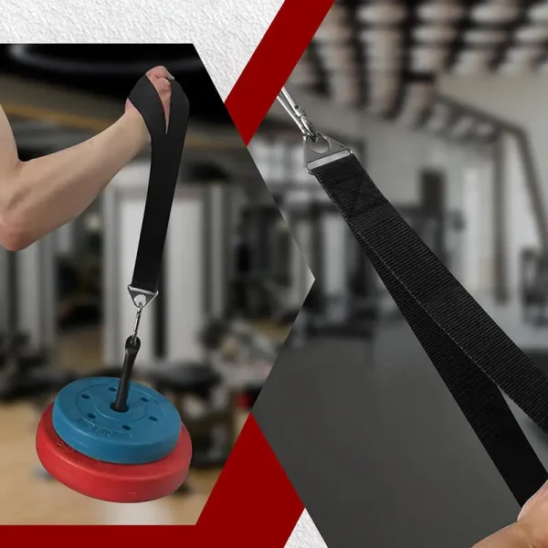 Fitness Braccio Wrestling Training Strap Cintura Maniglia Avambraccio Esercitatore Rinforzo Power Trainer per macchina per cavi e peso libero 4