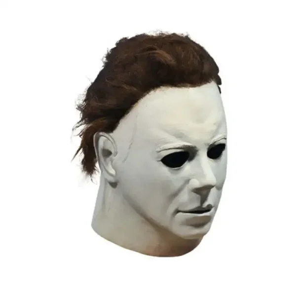 Cosplay Michael Myers Maschere per feste in lattice Testa intera Spaventoso omicidio horror per spettacoli teatrali di Halloween per adulti Pesce d'aprile 3