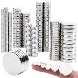Magnete rotondo Accessori per la decorazione della casa per frigorifero, fai da te, progetti, ufficio 6x2 10x2 10x4 15x2 15x4 20x2 20x4 1