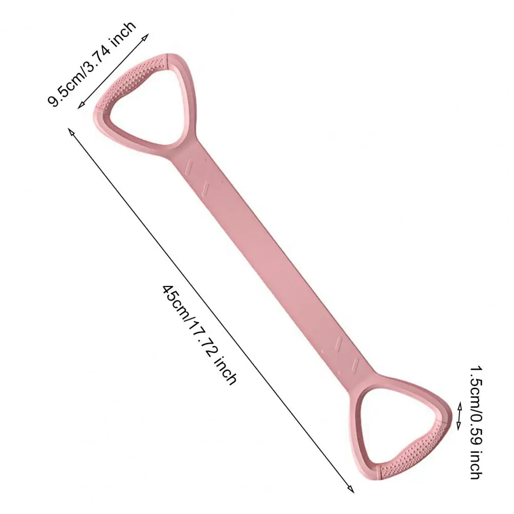 Fascia di resistenza fitness figura 8 da 45 cm con impugnatura antiscivolo braccio spalla elasticità allenamento per la forza cinghia di tensione corda di tensione 6