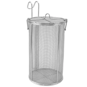 Colino per condimenti per spezie in acciaio inossidabile Manico telescopico pieghevole Cestino di separazione per condimenti per zuppa per cucinare zuppe Brines 1